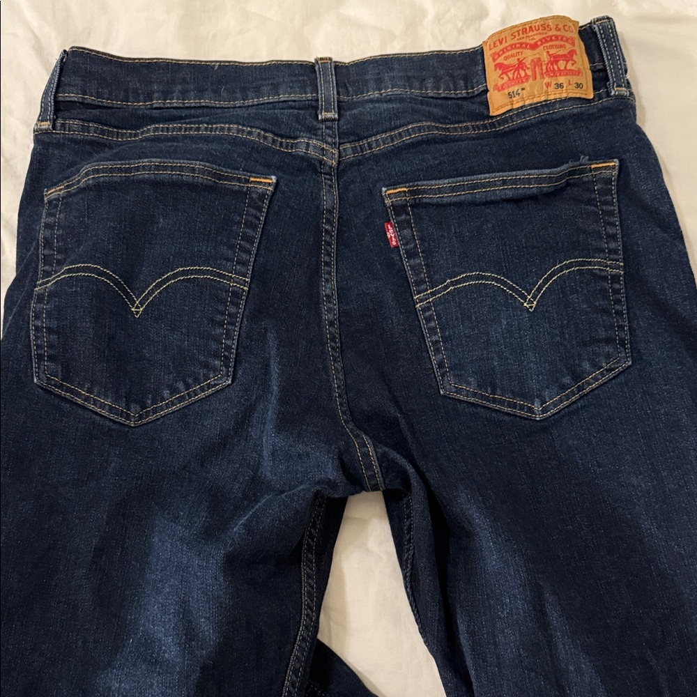 Levi's Men's Indigo Straight Jeans
